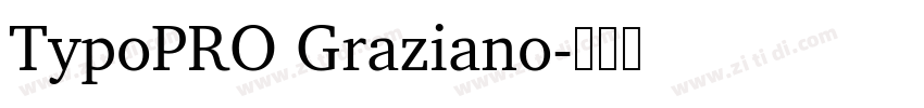 TypoPRO Graziano字体转换